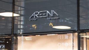 Areena Group Logo design